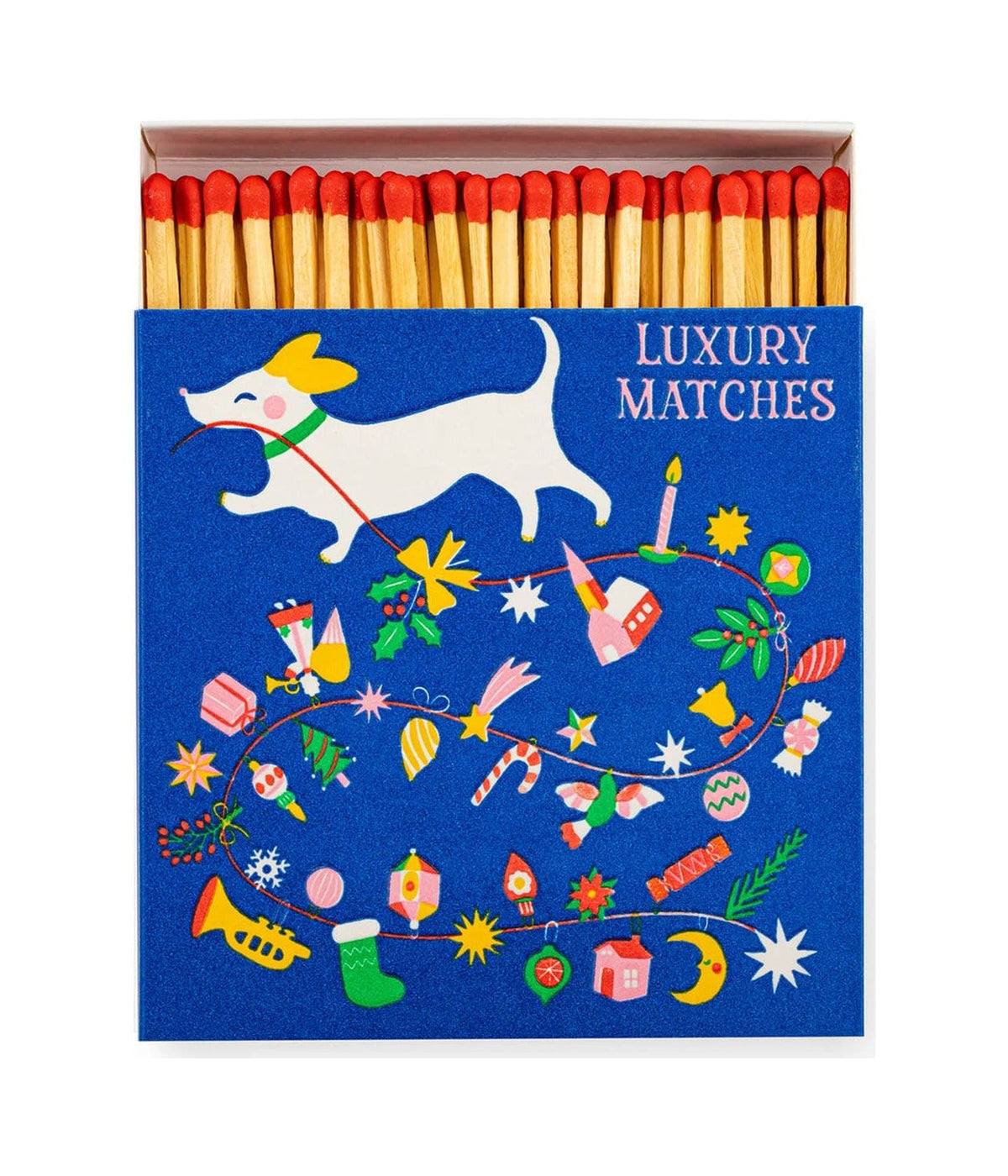 Archivist Gallery Matches Festive Dog
