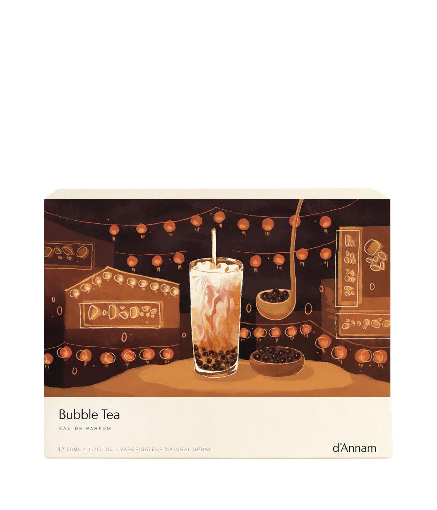 Verpackung des Eau de Parfum Bubble Tea von d’Annam