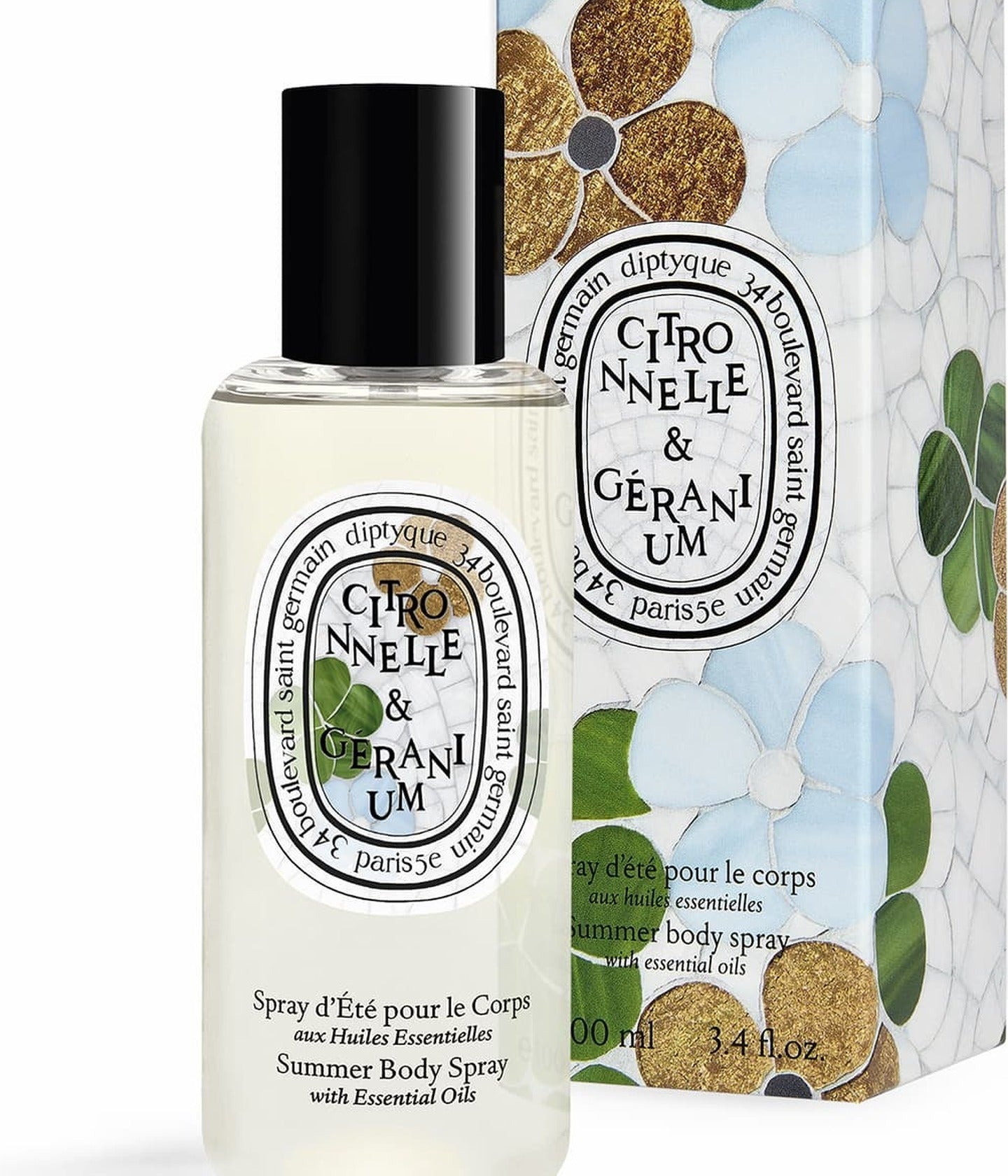 Körperspray Citronnelle & Géranium Limited Edition Detail – Diptyque