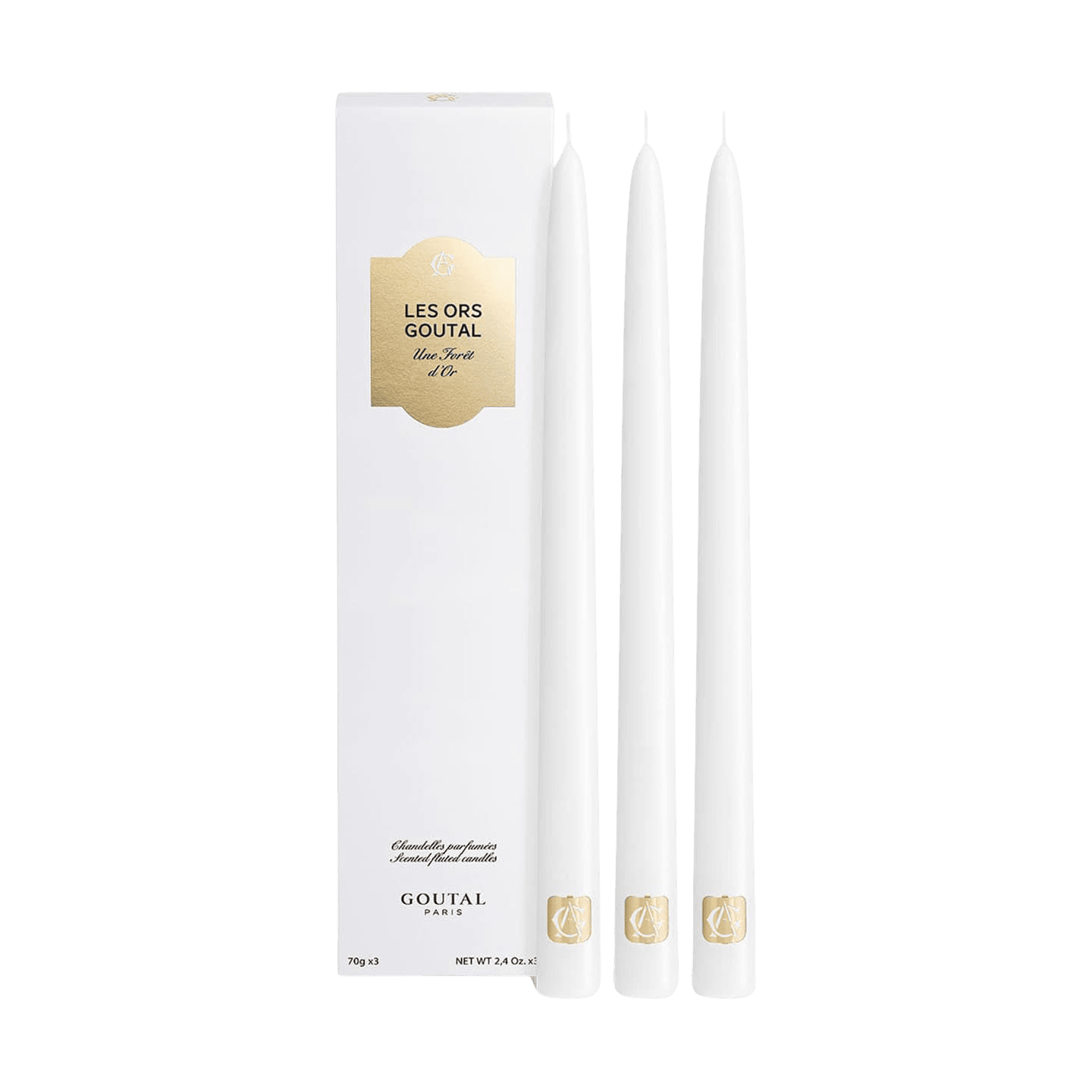 Scented Candle Noël — Taper Candle Set 3x 70g