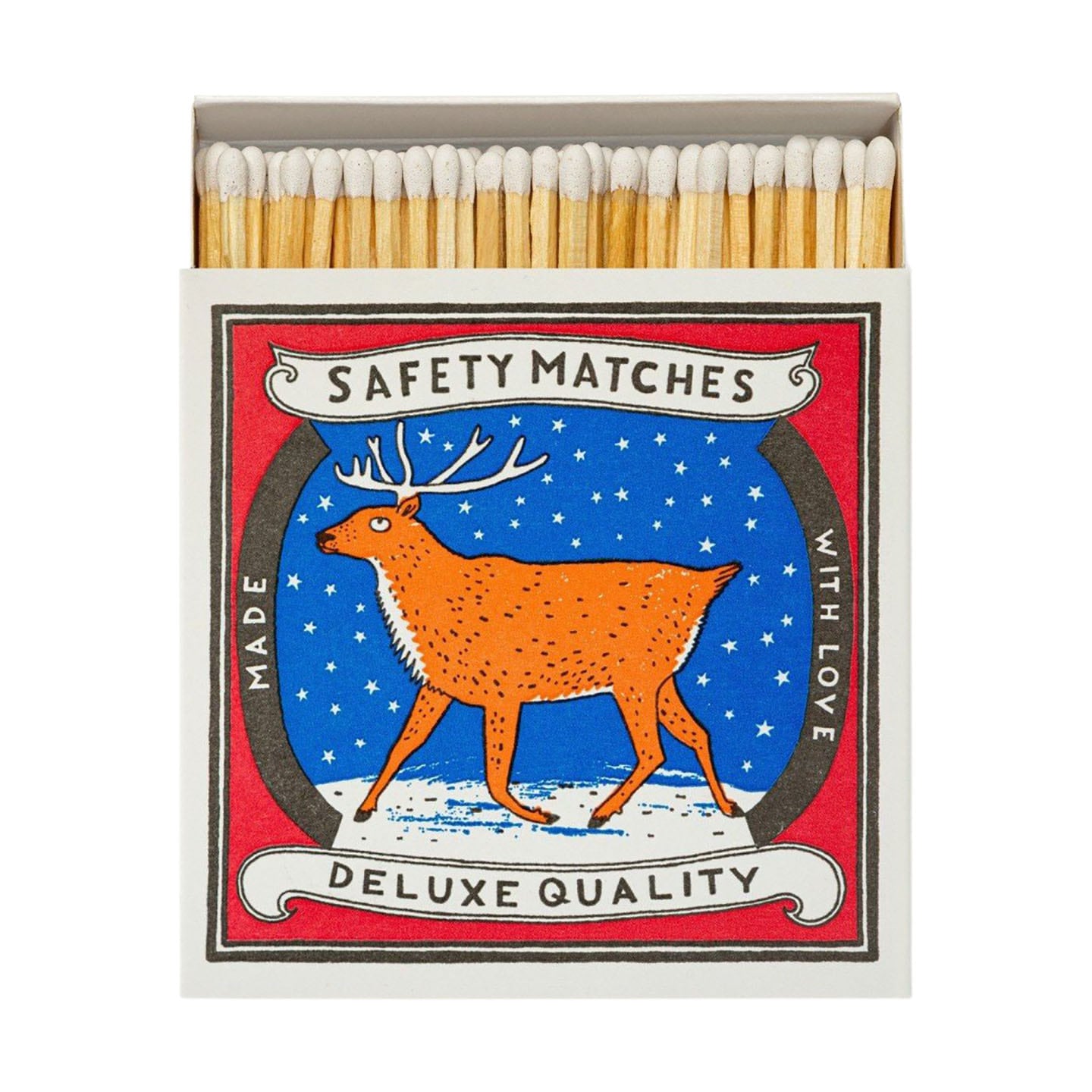 Große Streichhölzer Reindeer