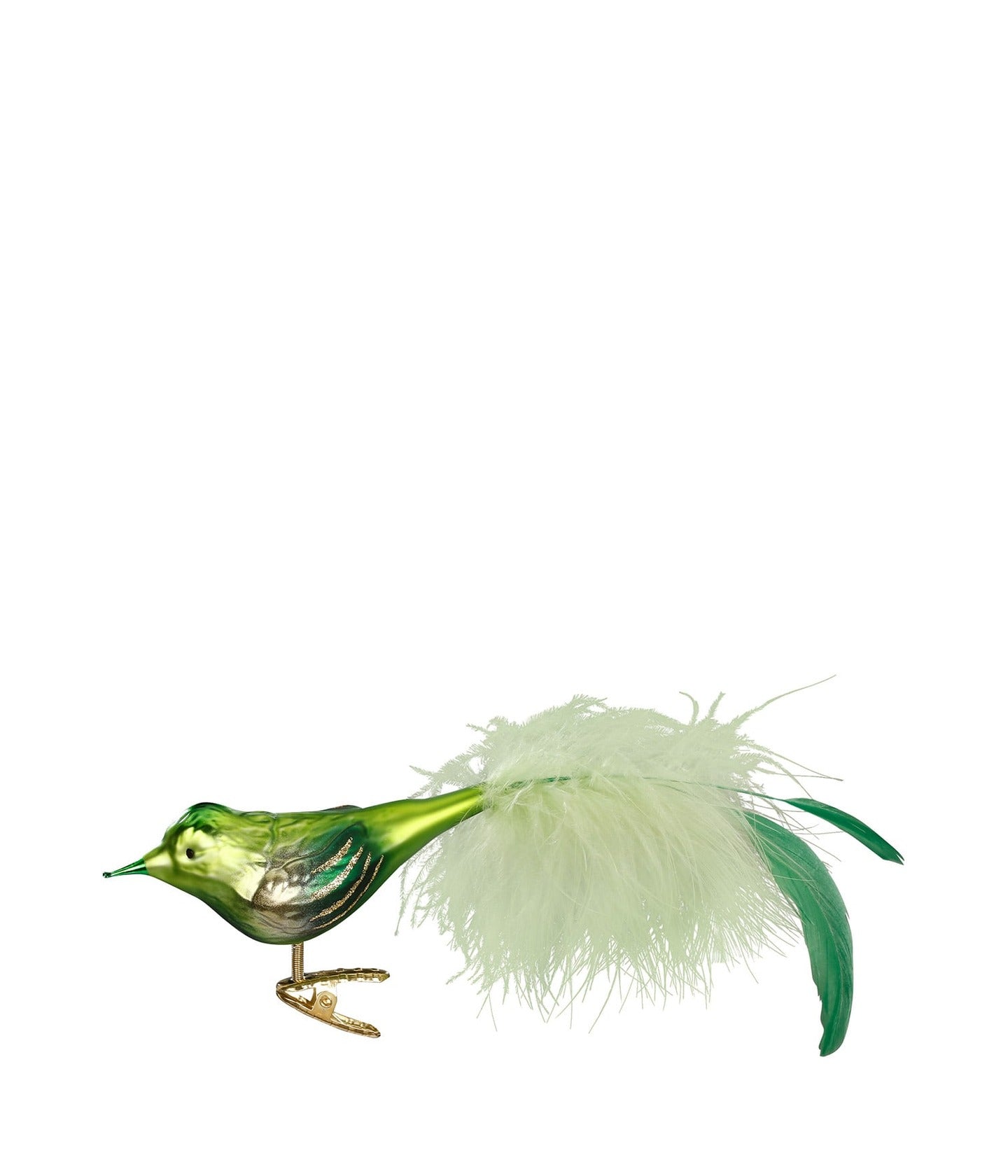 Green Bird Christmas Ornament