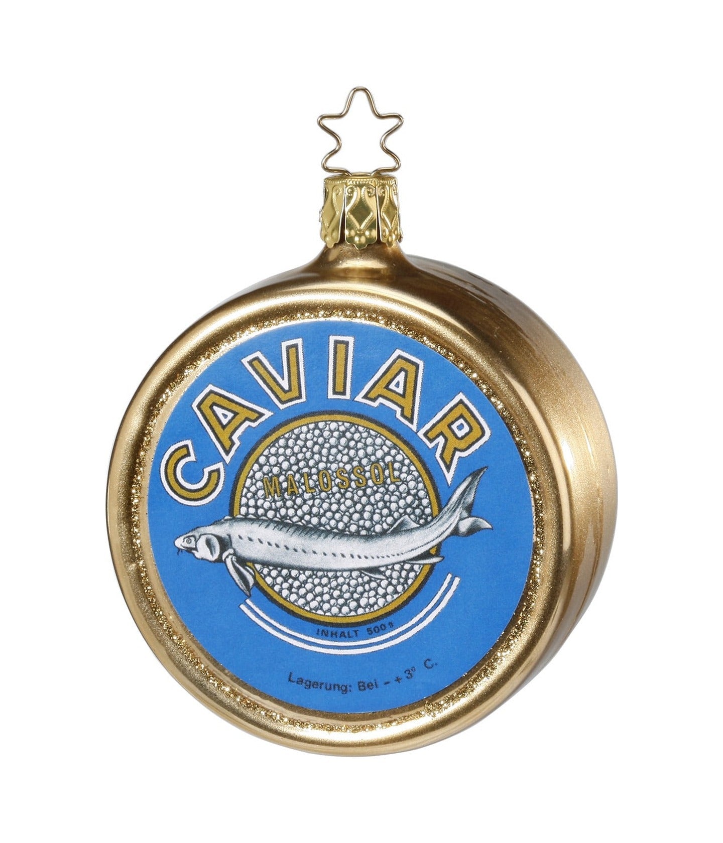 Caviar Christmas Ornament