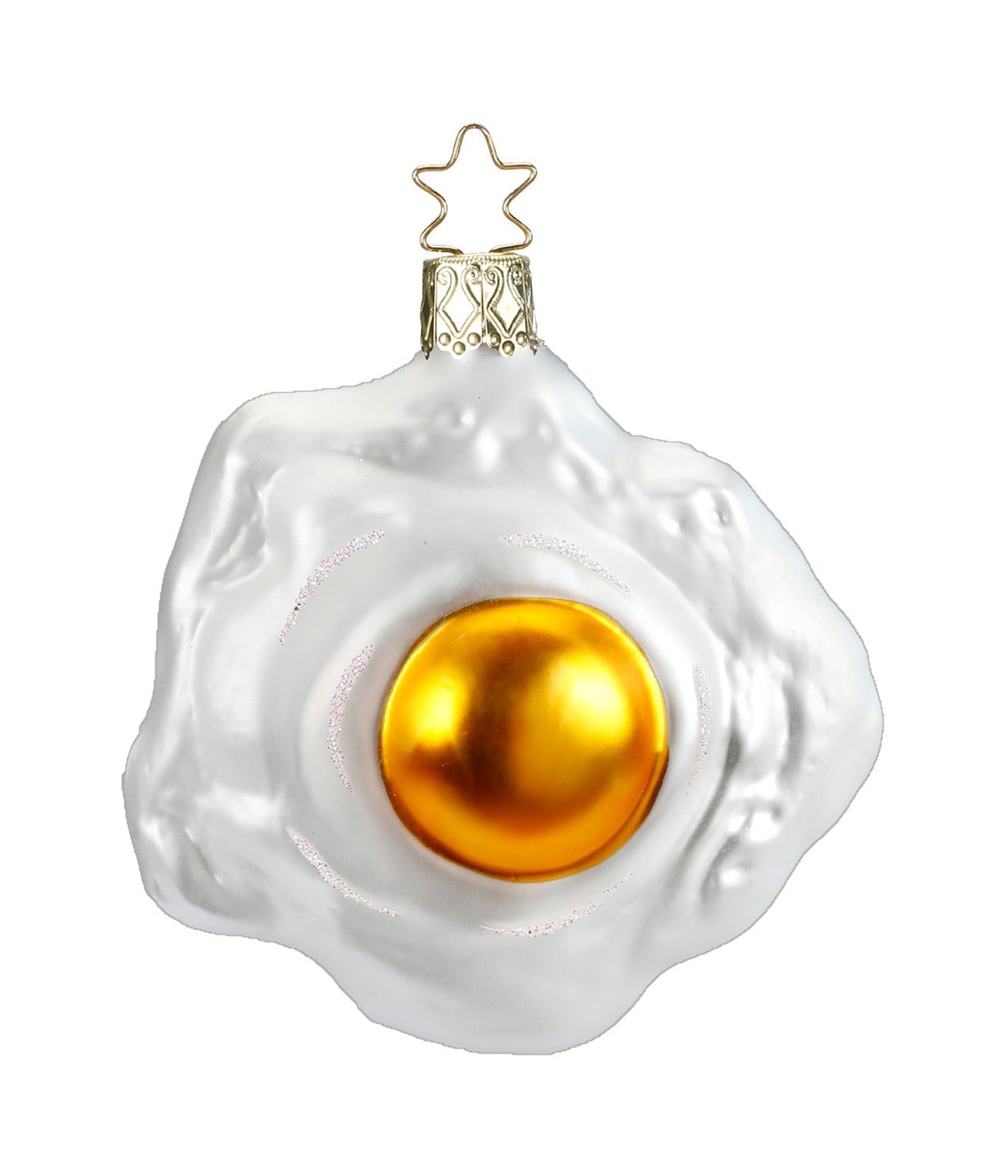 Fried Egg Christmas Ornament