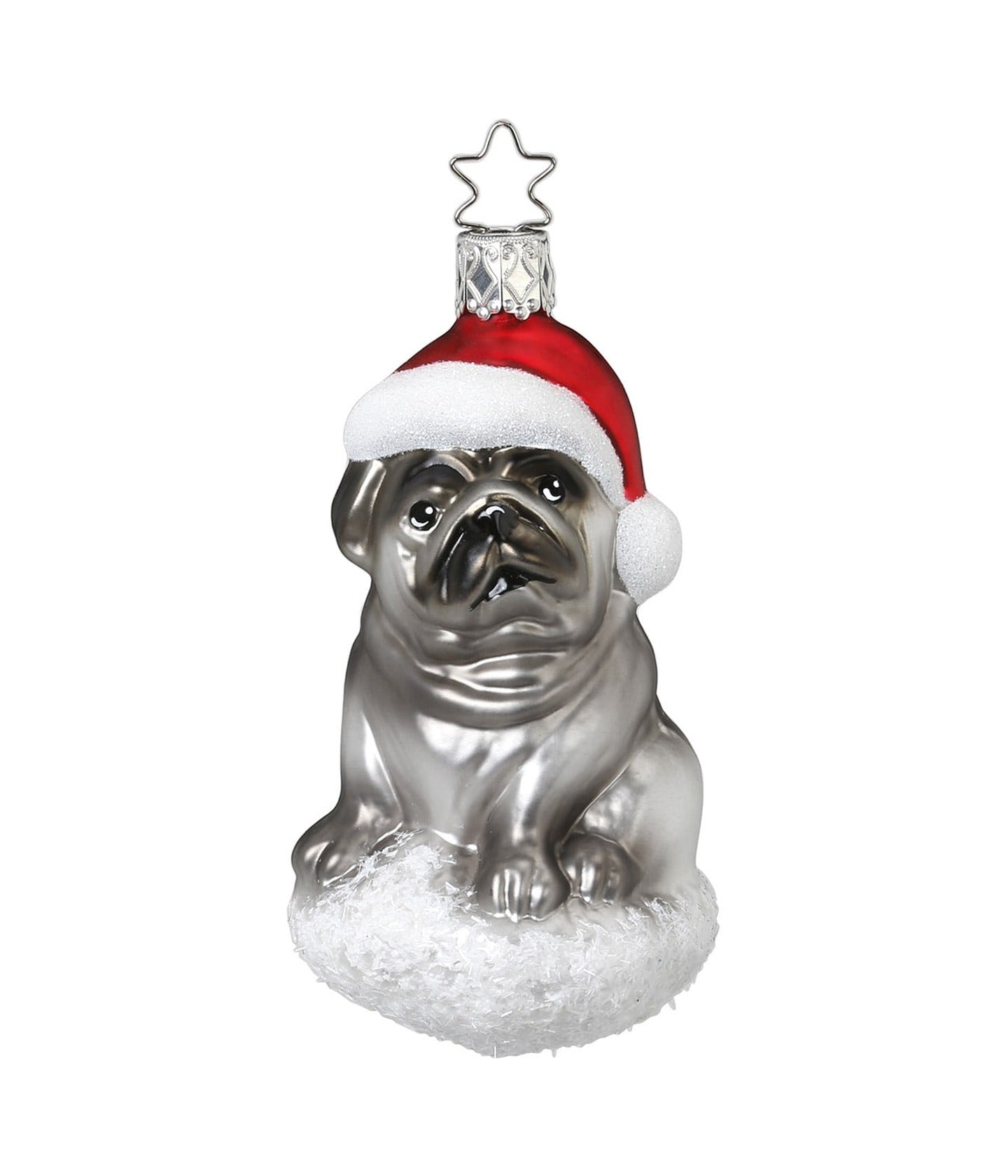 Christmas Pug Christmas Ornament