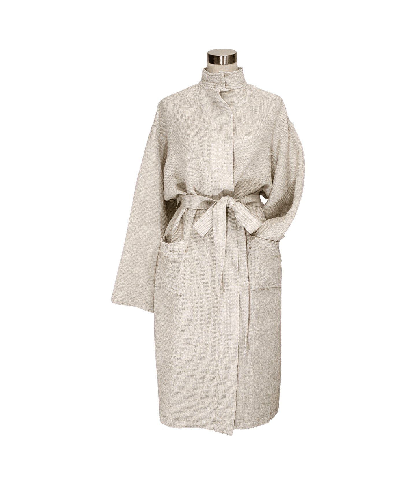 Bathrobe Terva White-Linen