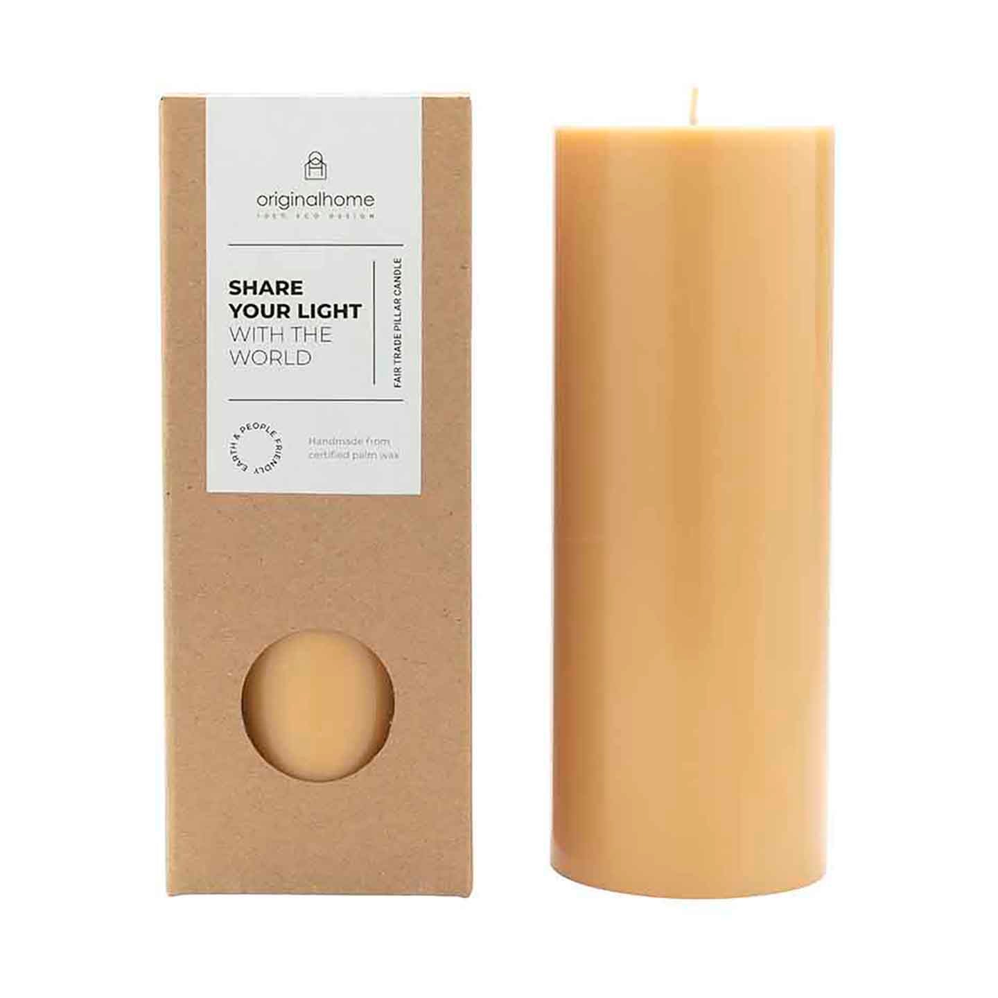 Pillar Candle Yellow