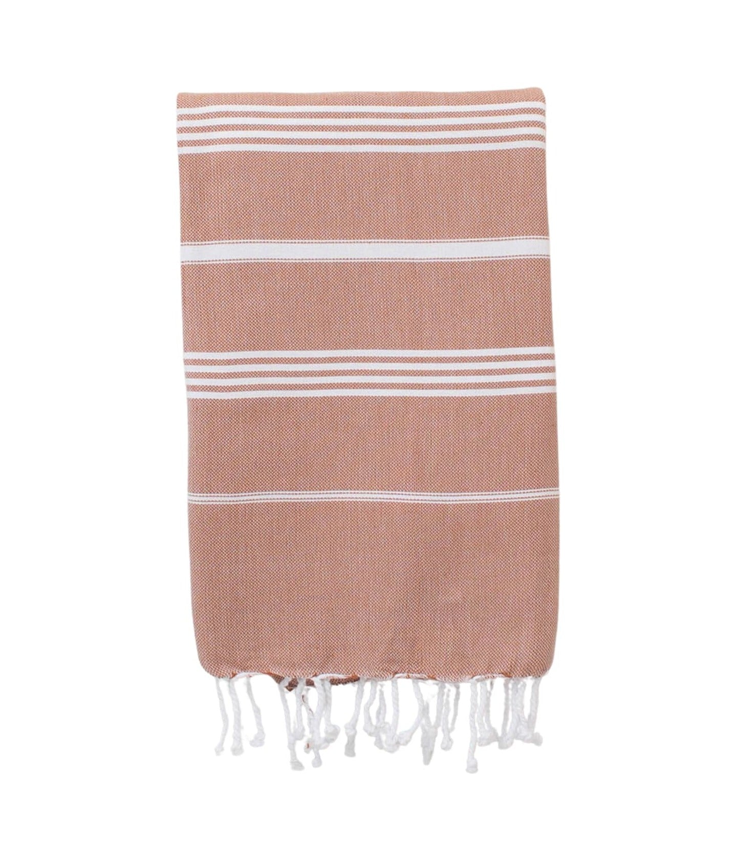 Hammam Towel Brown / White