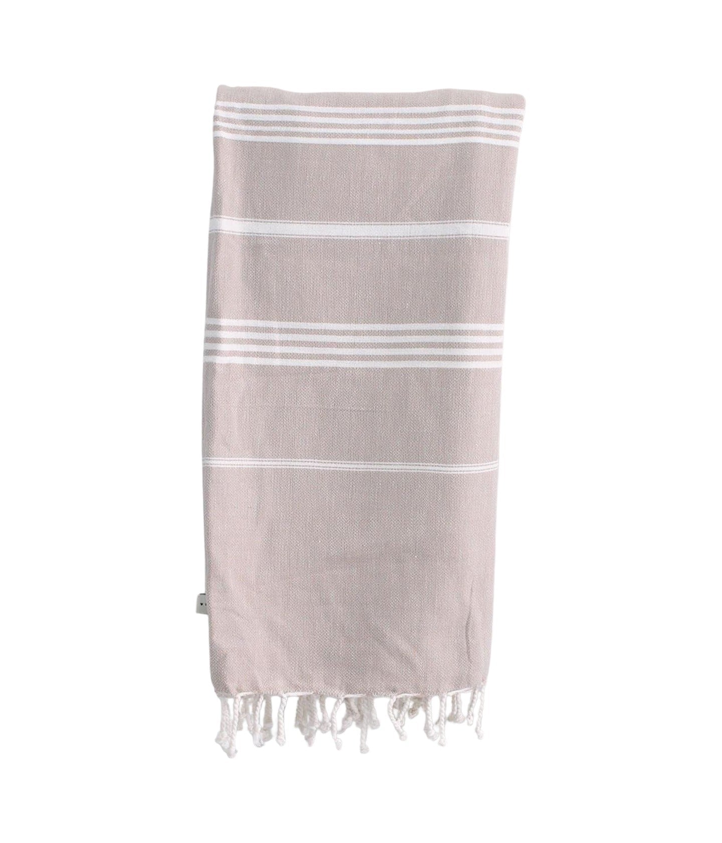 Hammam Towel Greige / White