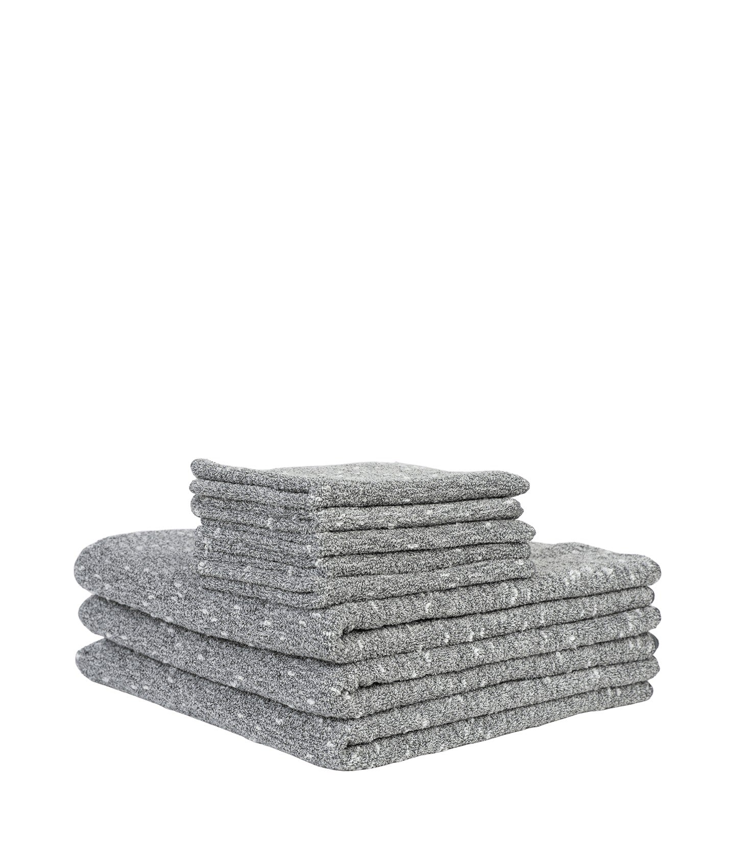 Handtuch Kishu Binchotan Charcoal Grau
