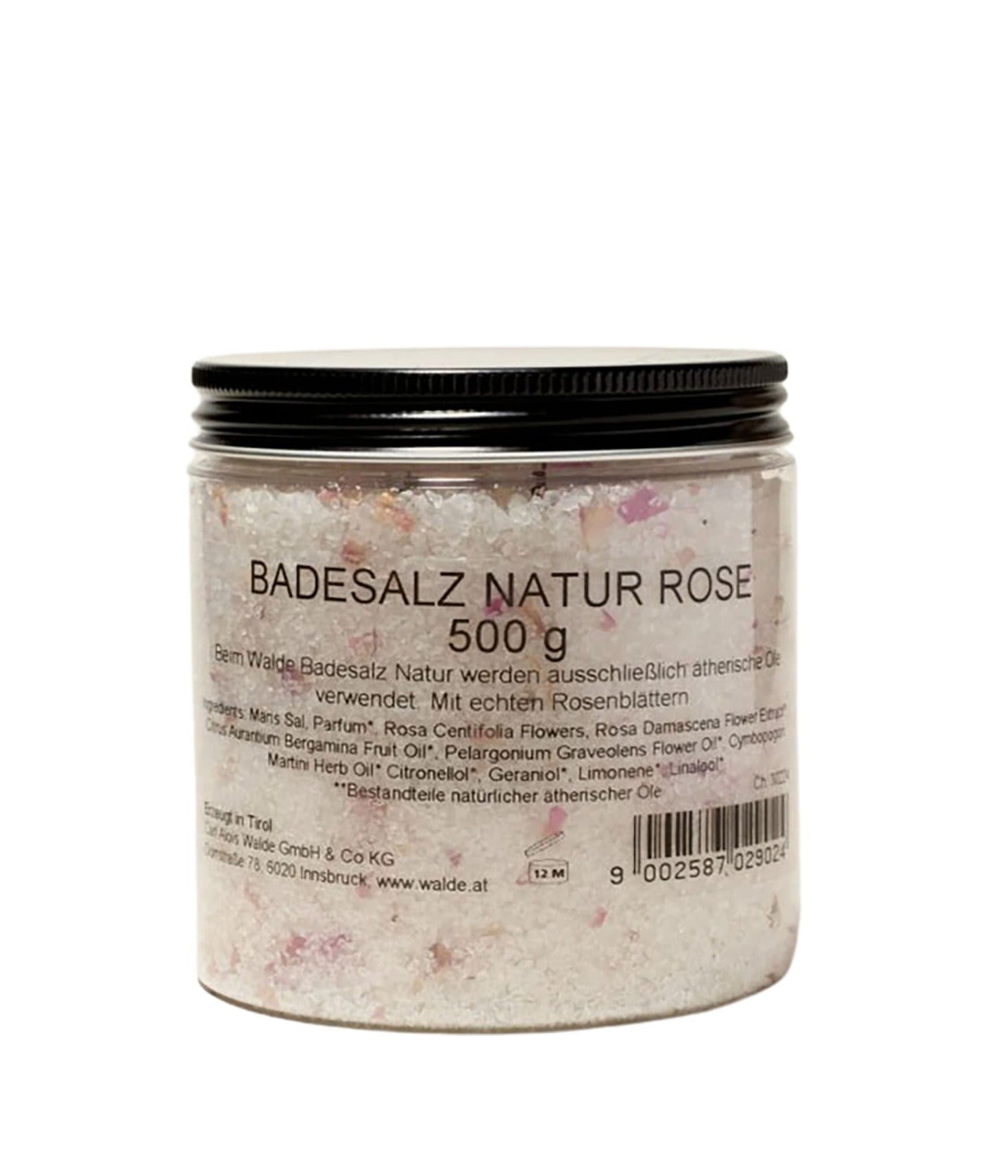 Bath Salt Natural Rose