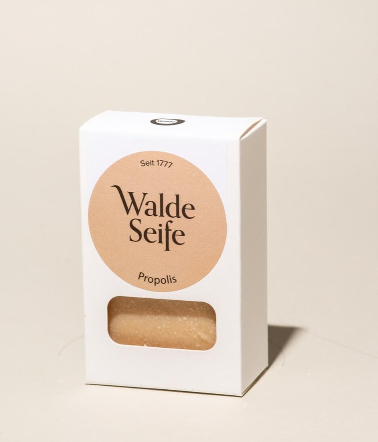Seife Propolis von Walde in der Verpackung