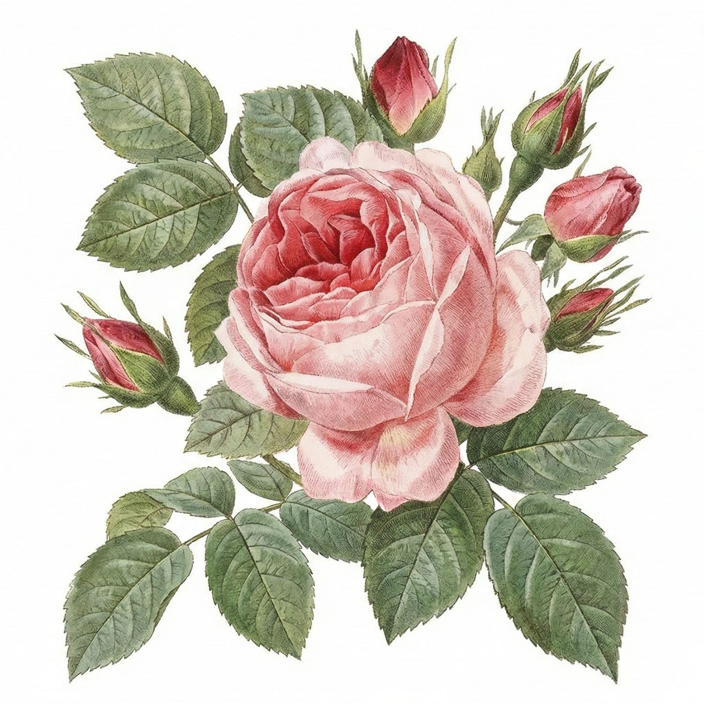 Serie: Panier des Sens > Rose