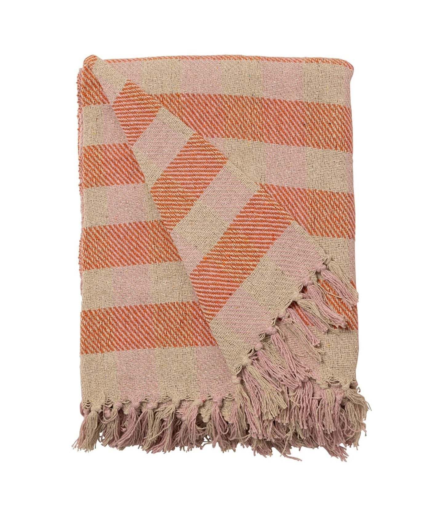 Decke Hellrosa / Orange