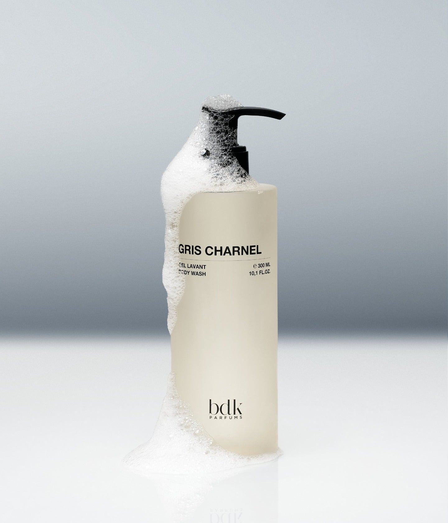 Duschgel Gris Charnel von BDK Parfums mit Schaum