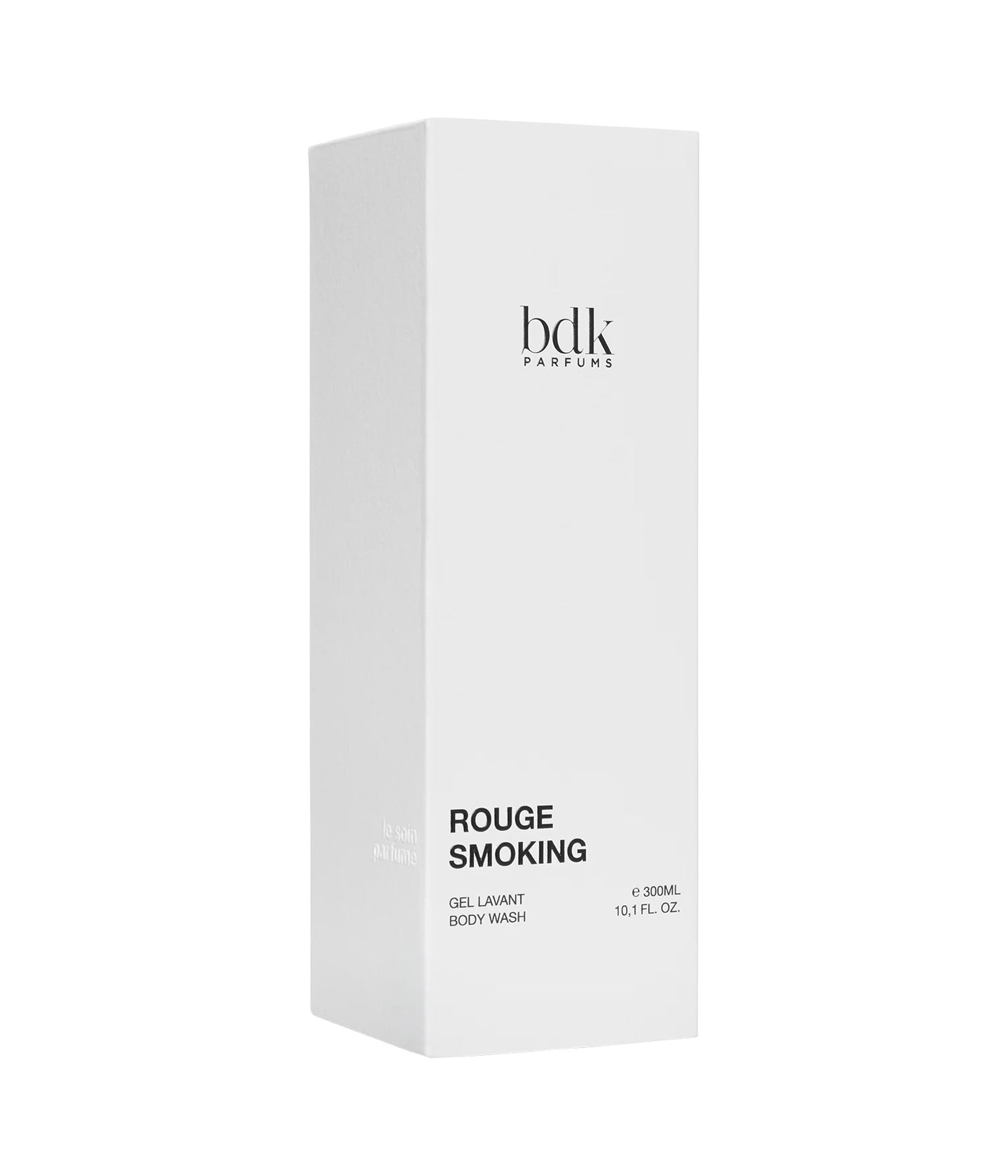 Verpackung des Duschgels Rouge Smoking von BDK Parfums