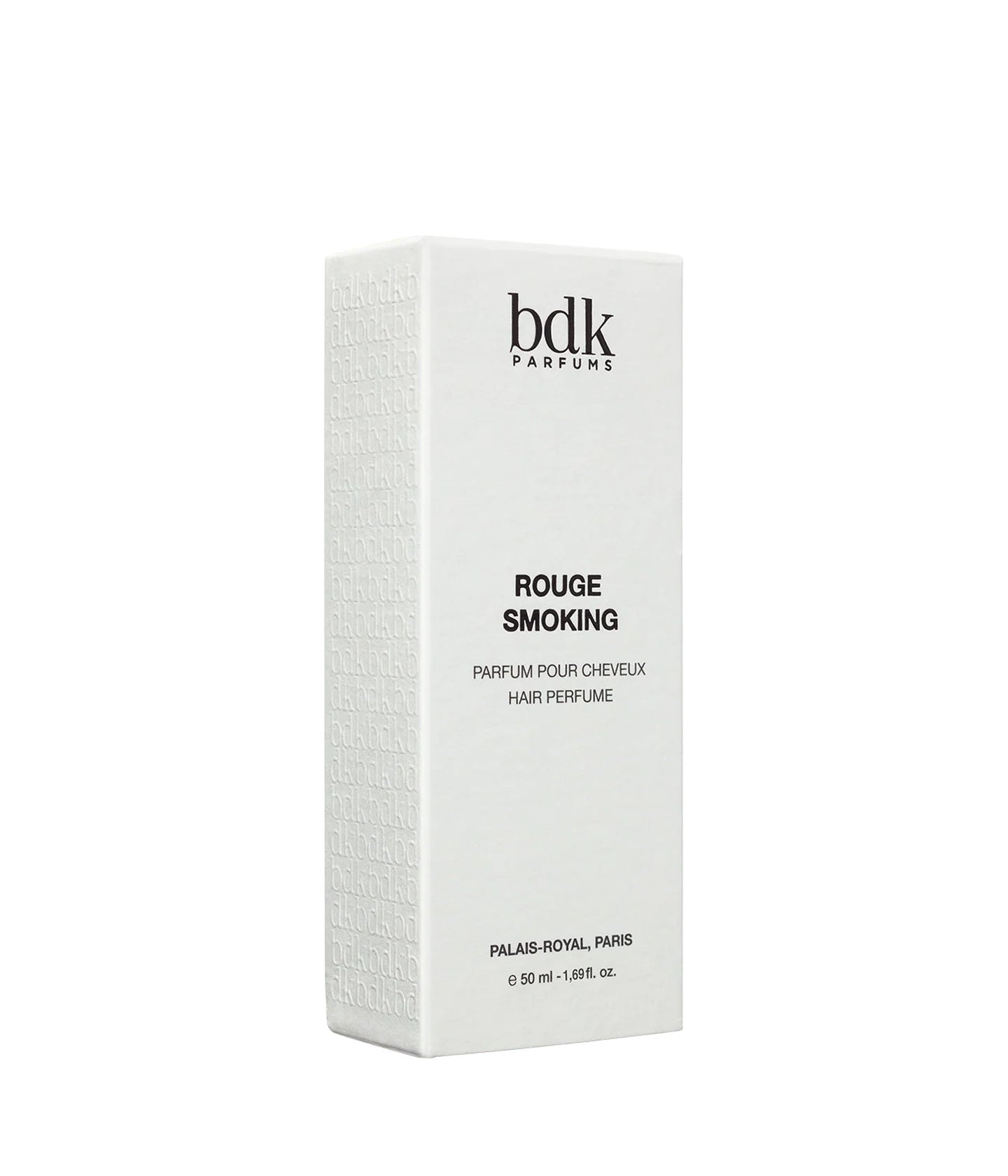 Verpackung des Haarparfums Rouge Smoking von BDK Parfums