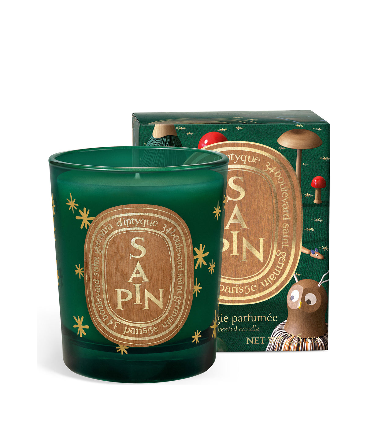 Diptyque Duftkerze Sapin Limited Edition 70 g mit Verpackung