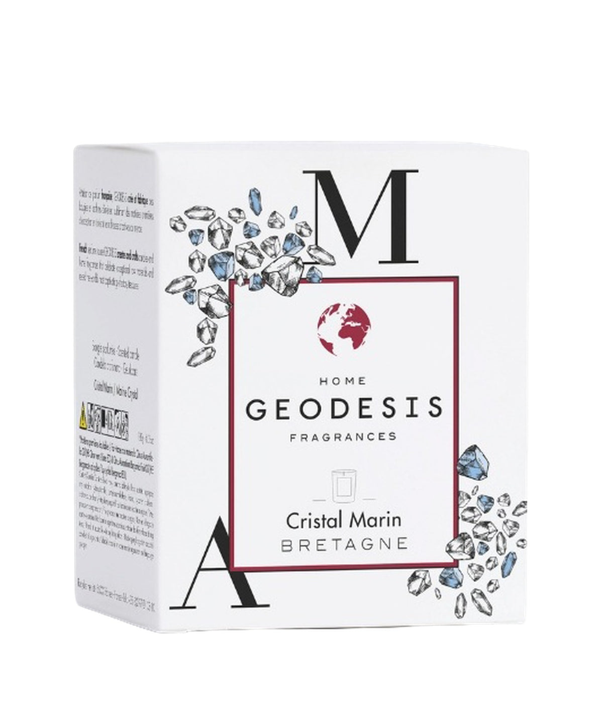 Geodesis Scented Candle Marine Crystal, box