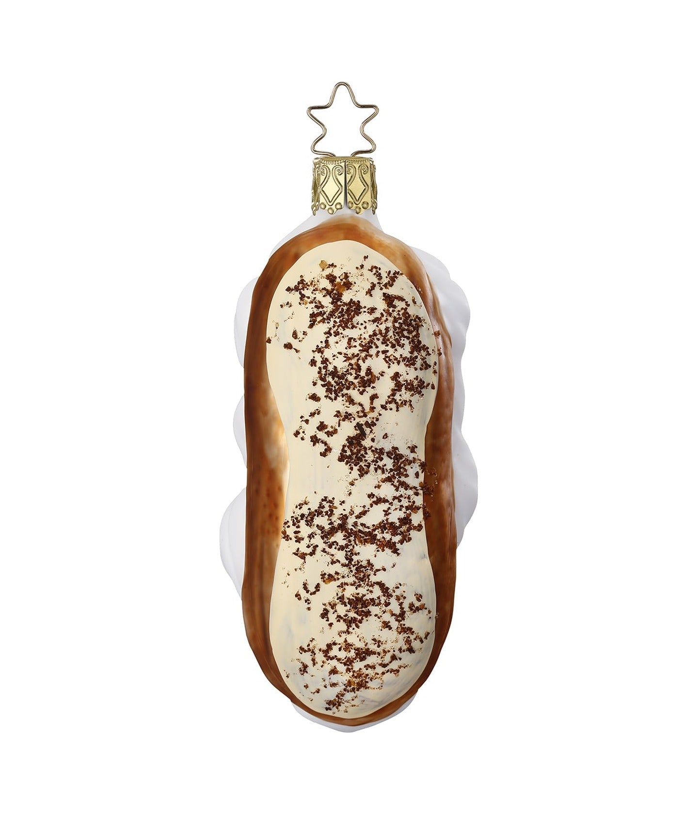 Vanilla Éclair Christmas Ornament