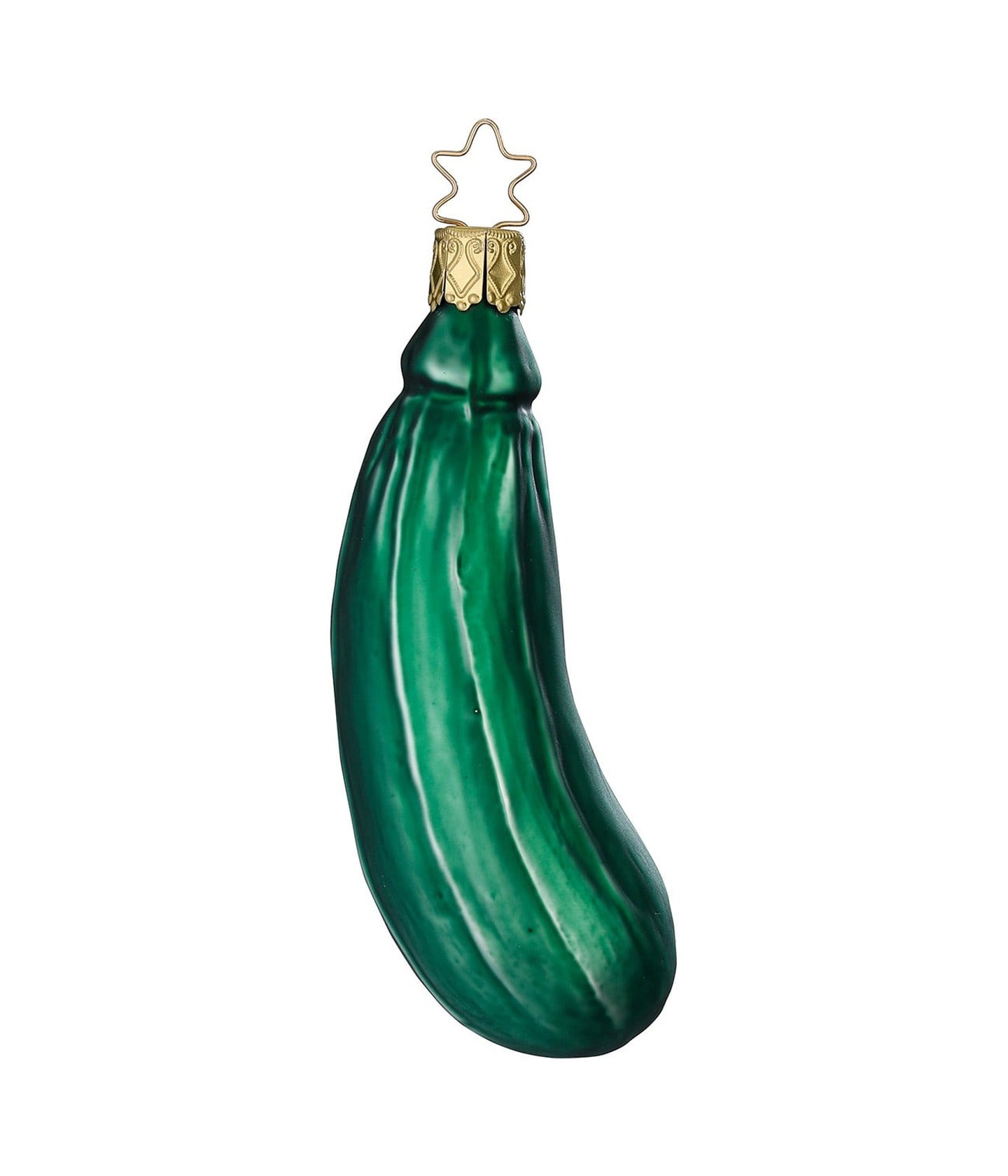 Zucchini Christmas Ornament