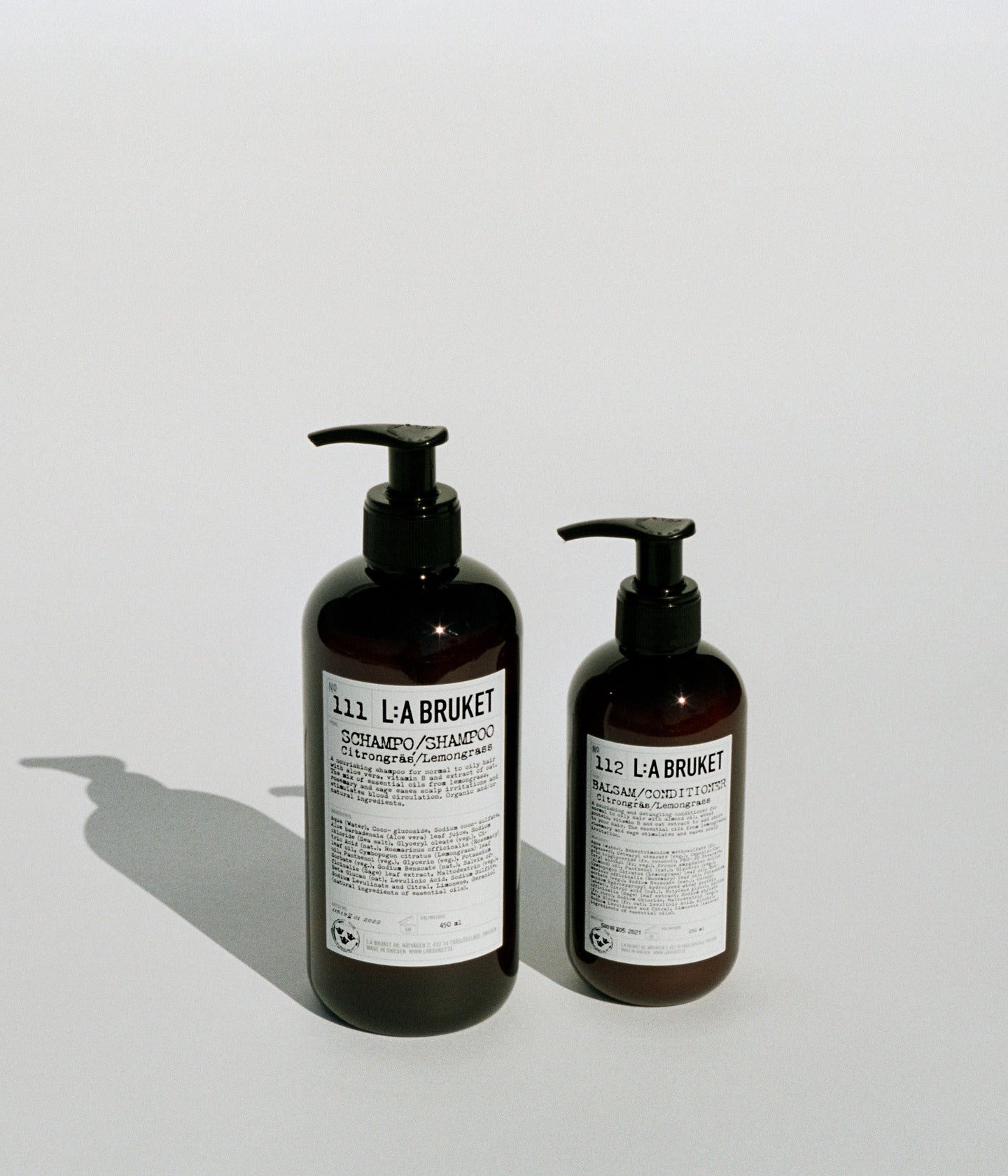 111 Shampoo und 112 Conditioner Lemongrass von L:A Bruket