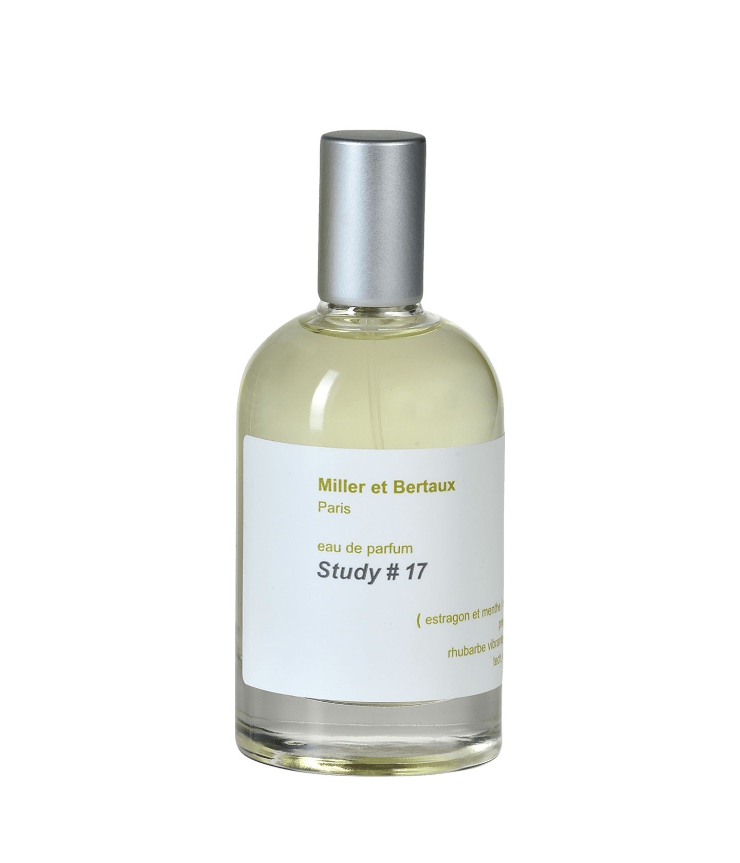 Eau de Parfum Study #17 – Miller et Bertaux