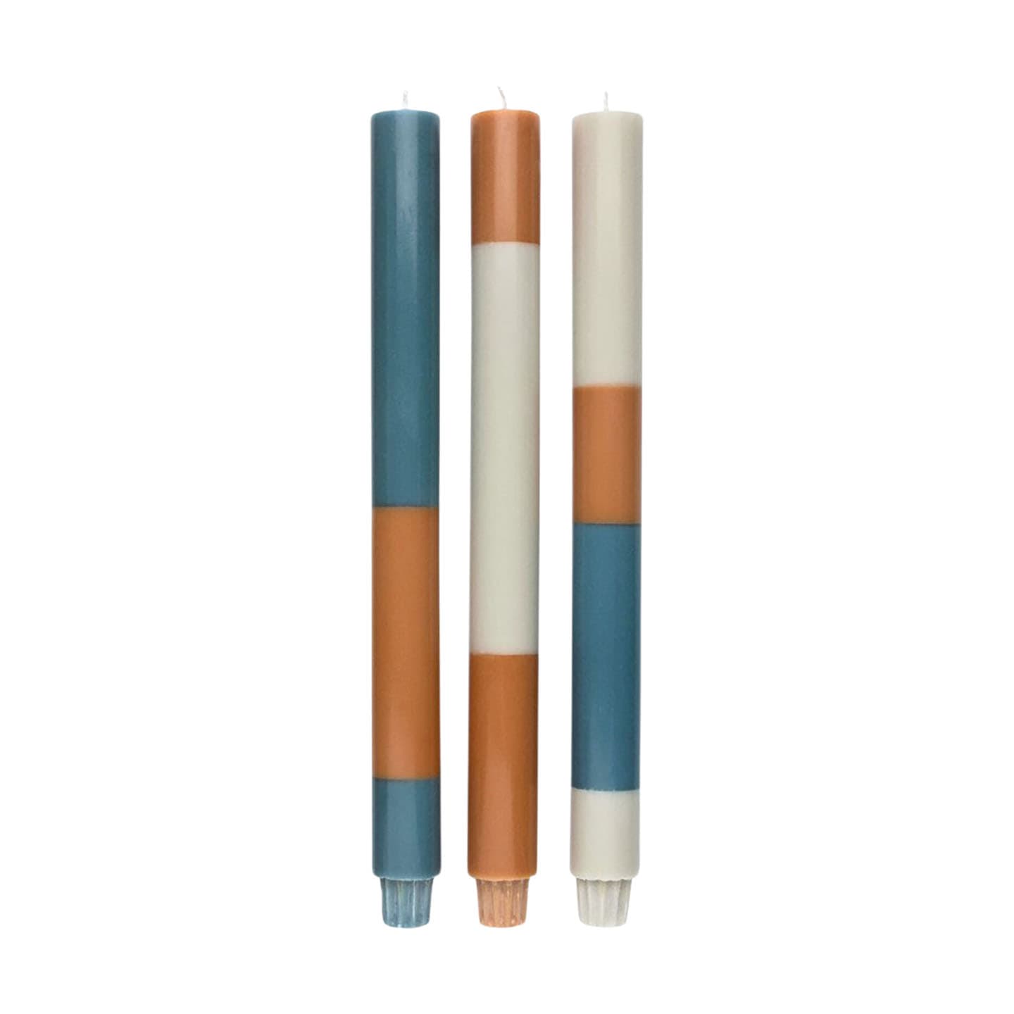 Taper Candles Layered Clean Ocean