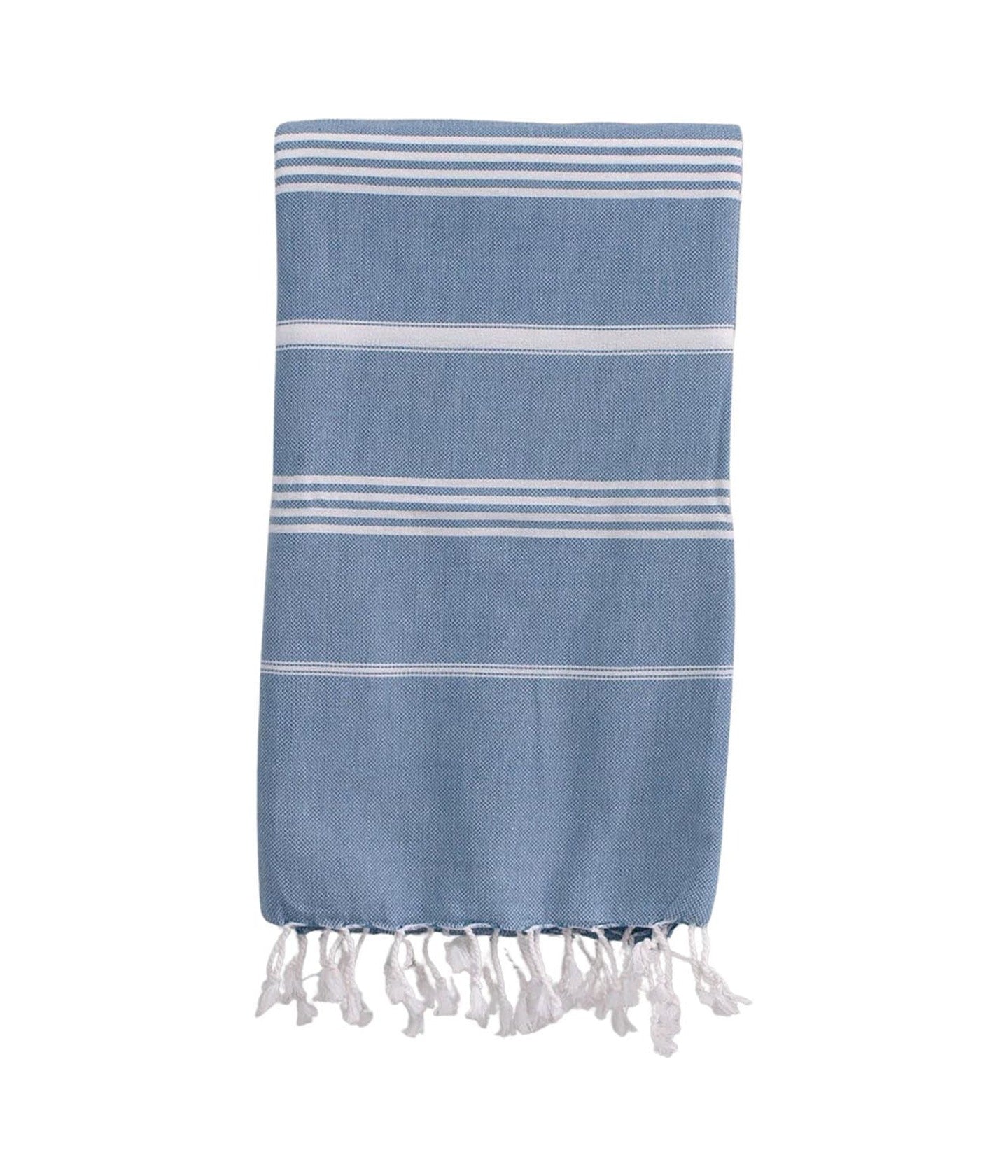Hammam Towel Denim Blue / White