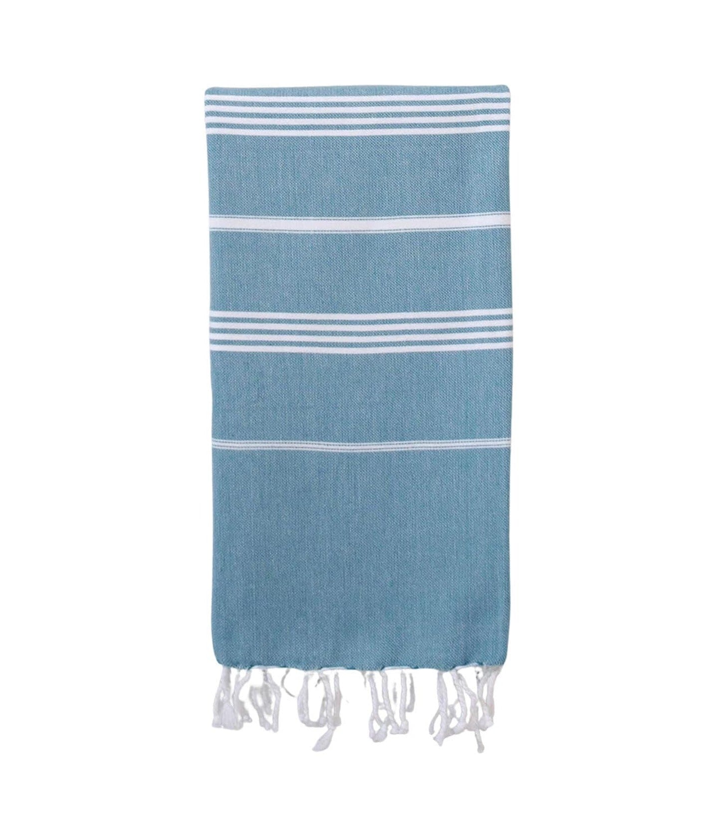 Hammam Towel Petrol Green / White