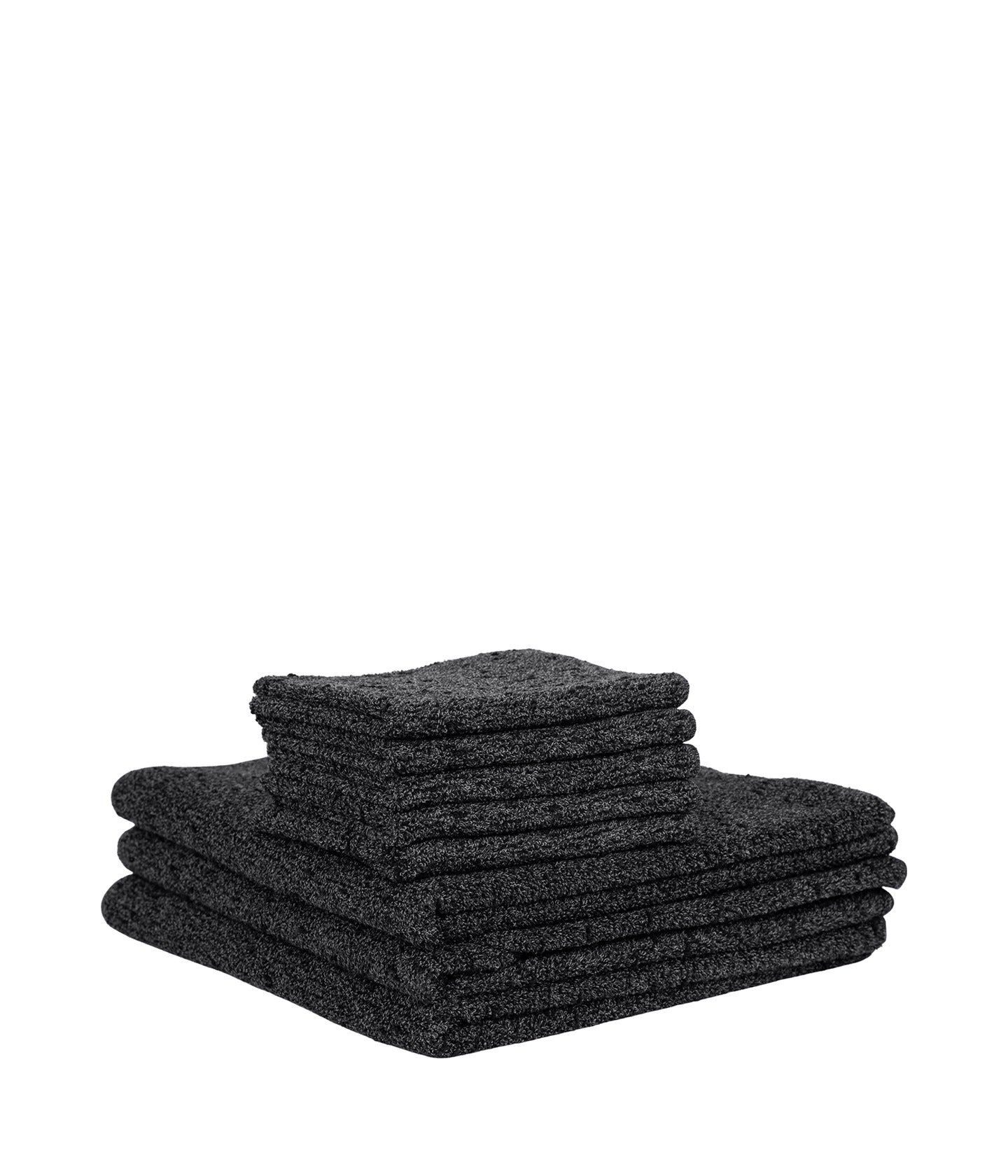 Towel Kishu Binchotan Charcoal Black