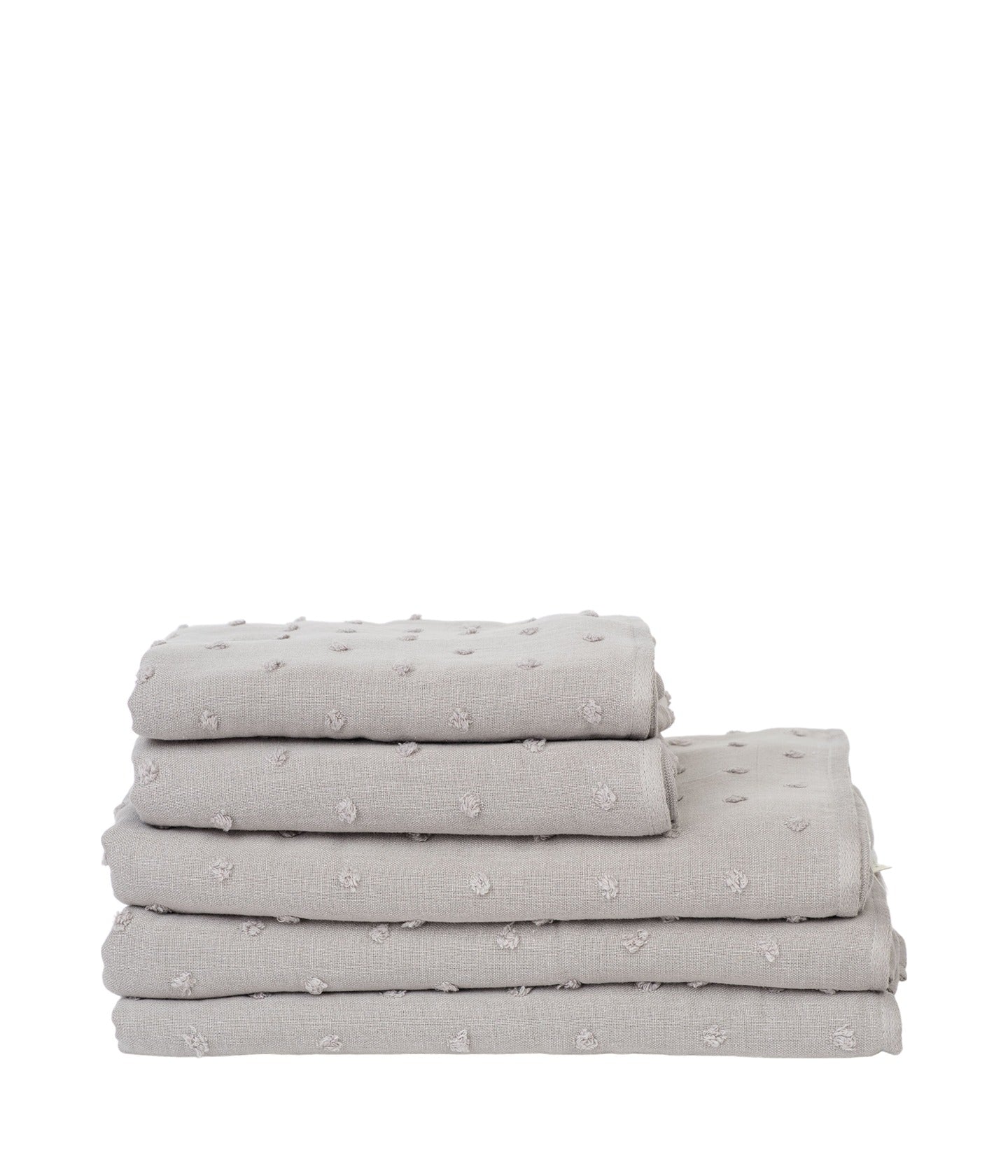Towel Zero Twist Gauze Dot Grey