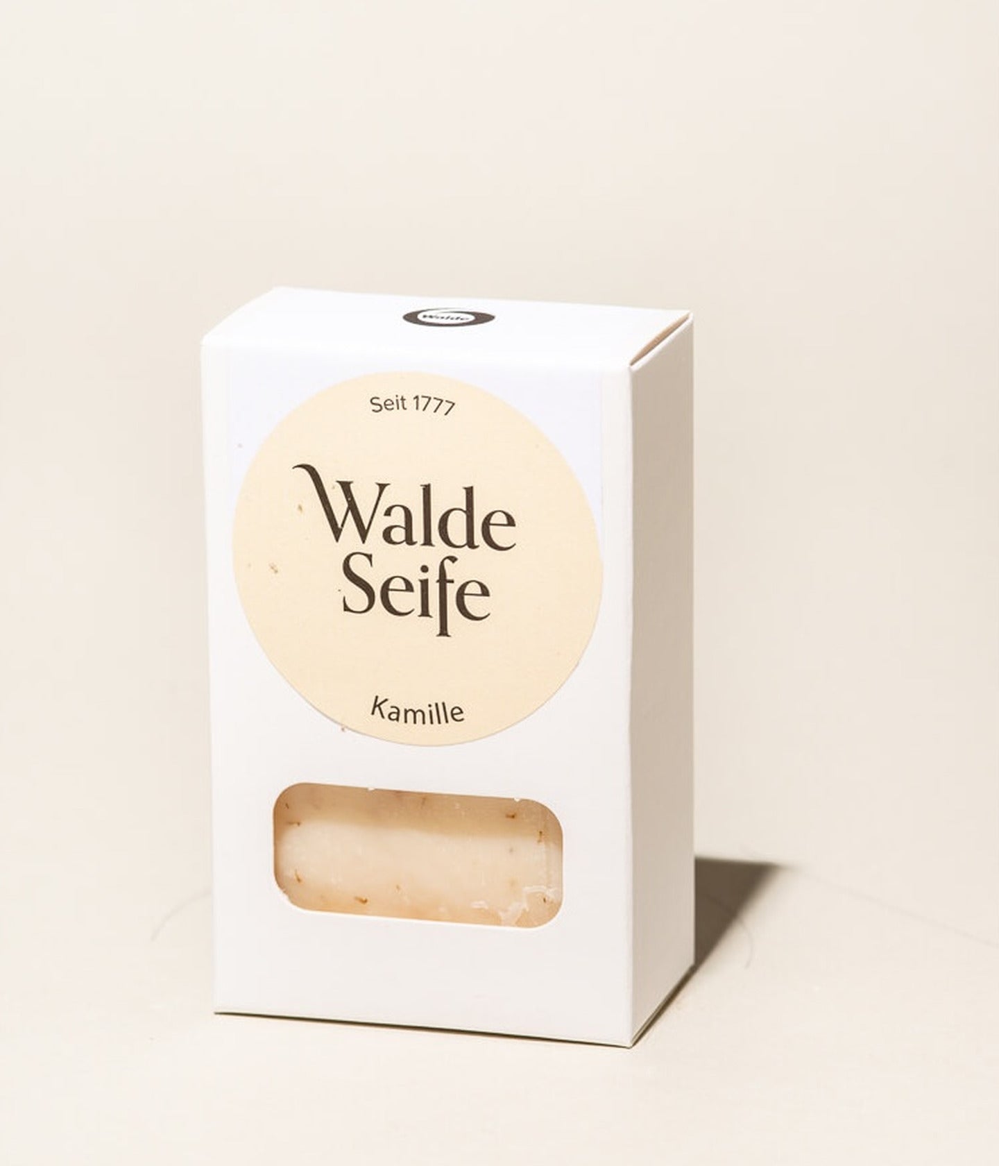 Seife Kamille von Walde in der Verpackung